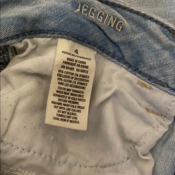 American Eagle Light wash Jeggings - Picture 3 of 5